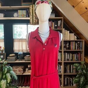 Tommy Hilfiger Tennis Dress Red